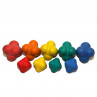 51424 Reaktionsball hart 7 cm Farbe variabel